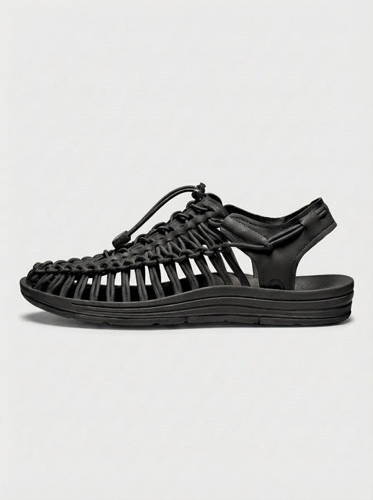 Geschlossene Cut-Out Sandalen Herren Sommer Outdoor