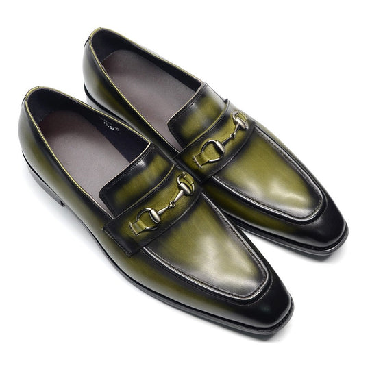 Weiche Rindsleder Loafer Herren Slip-On Gepolstert