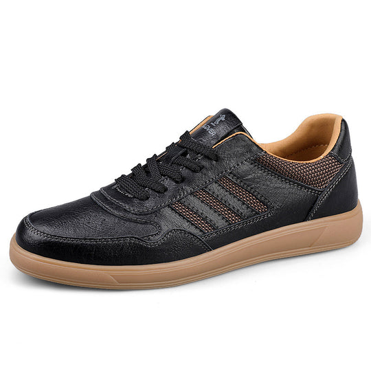 Echtleder Low-Top Sneaker Herren Retro Alltag Bequem
