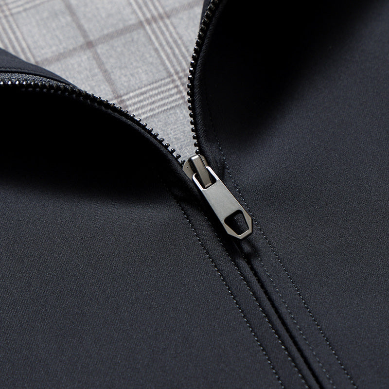 Elegante Business Jacke Herren Knitterfrei Winddicht