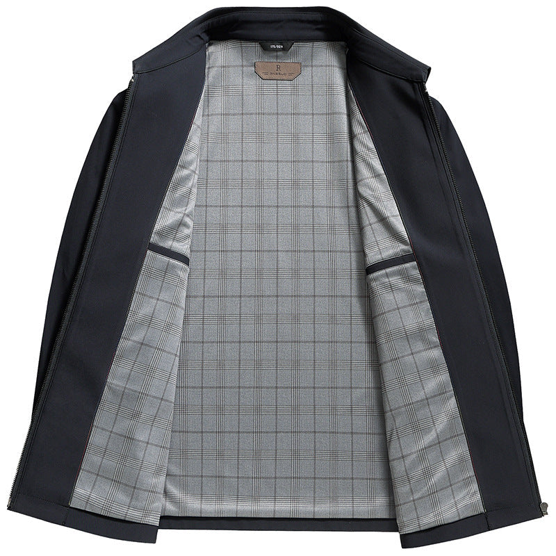 Elegante Business Jacke Herren Knitterfrei Winddicht
