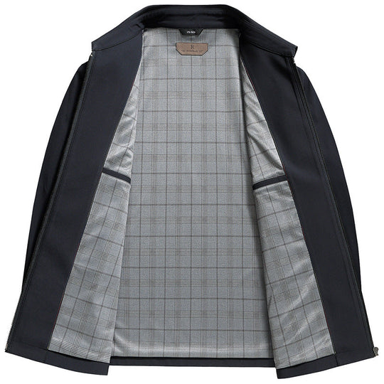 Elegante Business Jacke Herren Knitterfrei Winddicht