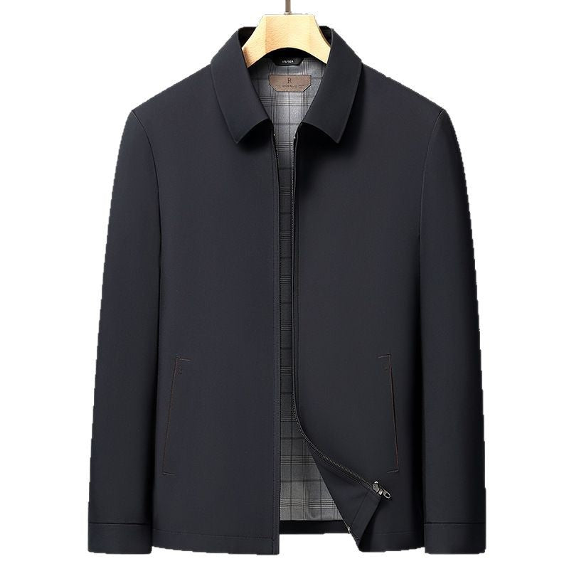 Elegante Business Jacke Herren Knitterfrei Winddicht