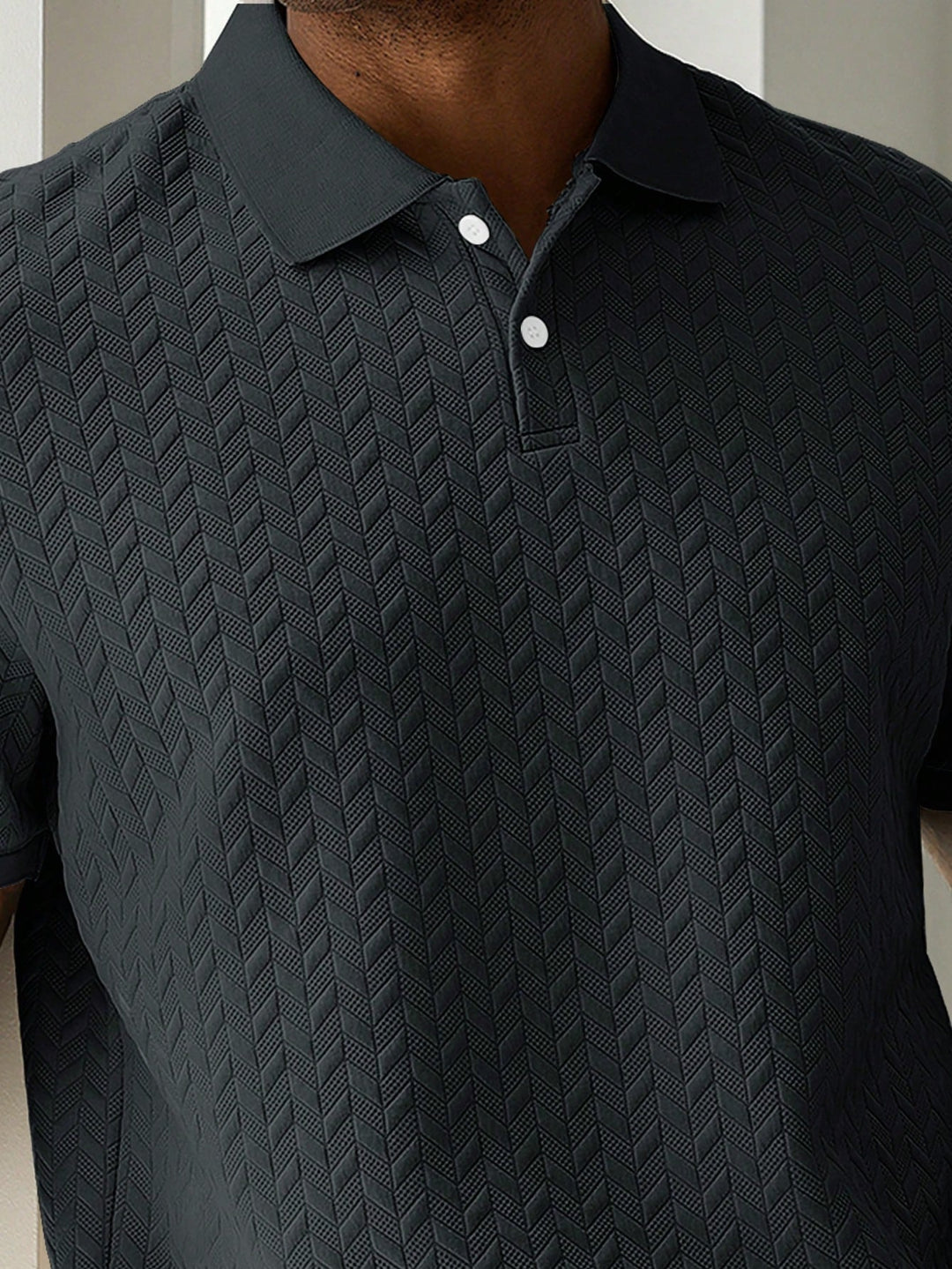Klassisches Kurzarm Poloshirt Herren Uni Casual Polo