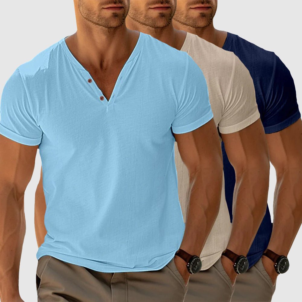 Lässiges Komfort Freizeithemd Herren Casual Sommer