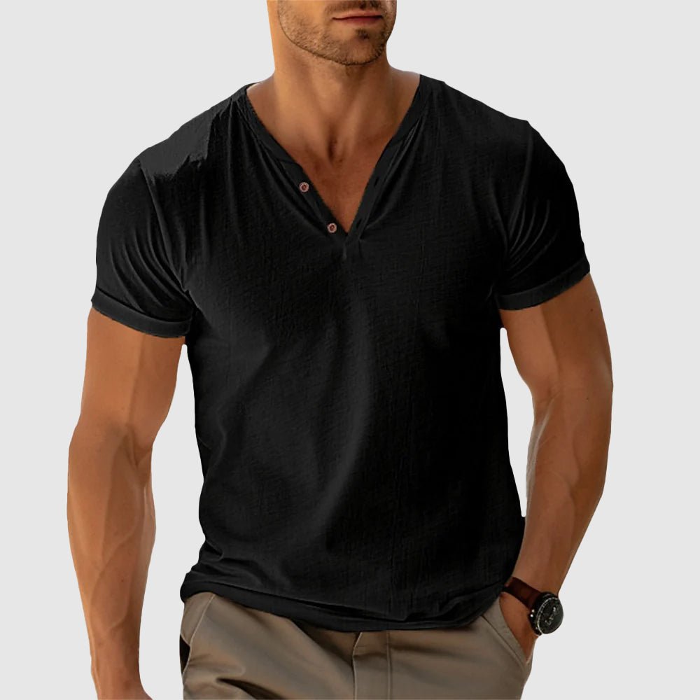 Lässiges Komfort Freizeithemd Herren Casual Sommer