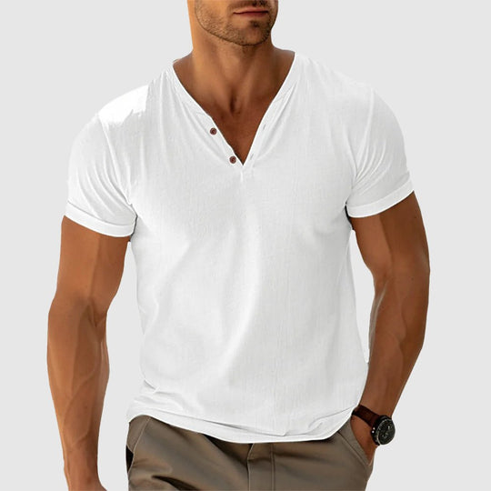 Lässiges Komfort Freizeithemd Herren Casual Sommer
