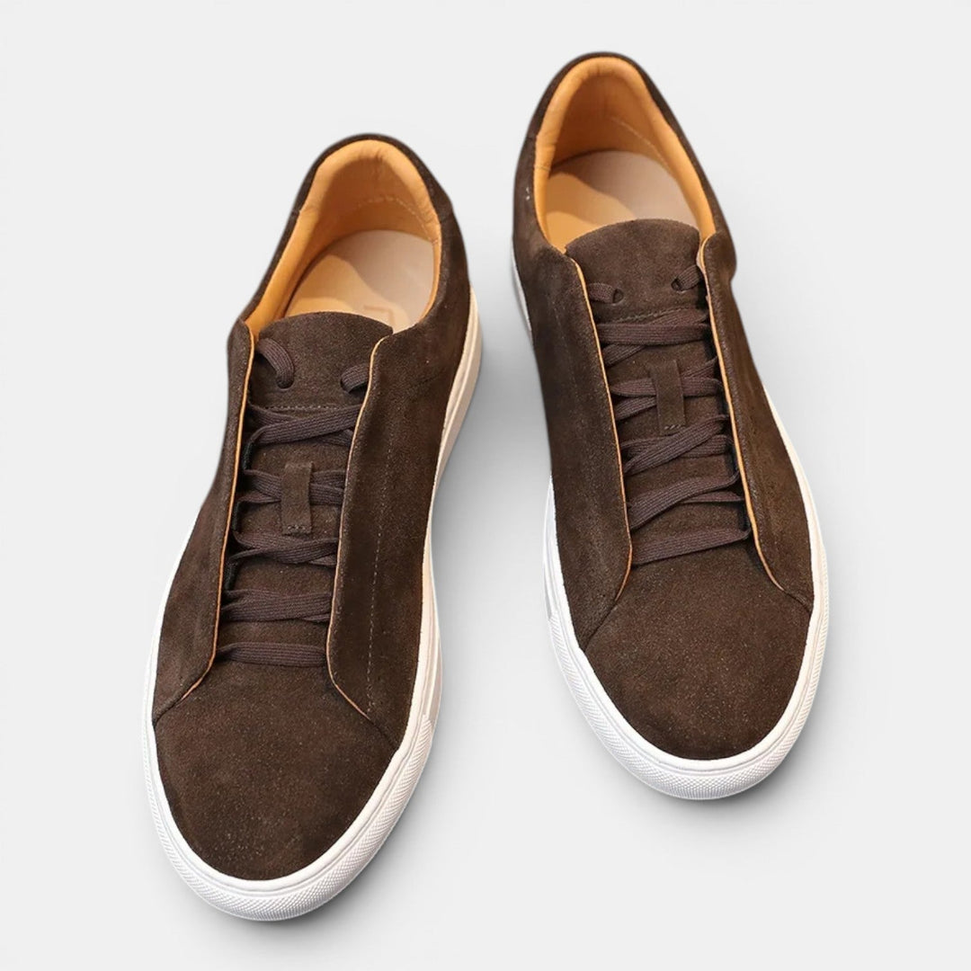 Wildleder Sneaker Herren Leicht Casual Freizeitschuhe