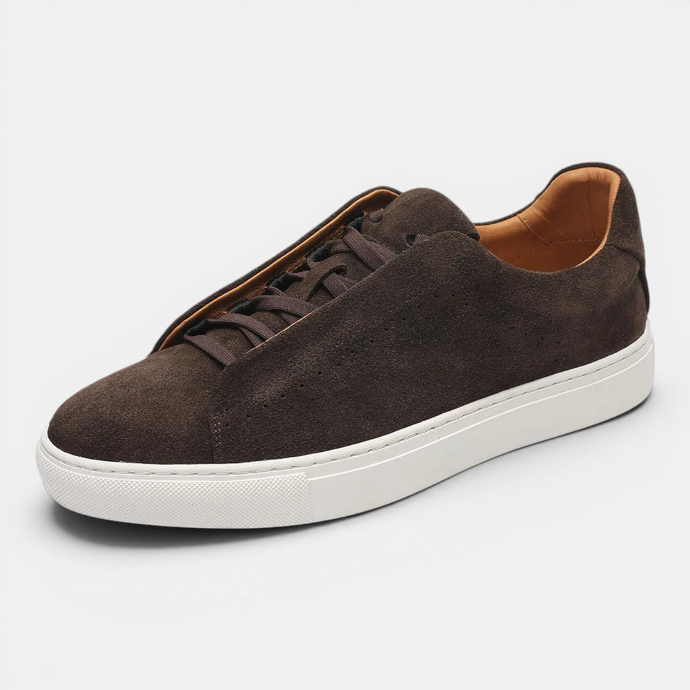 Wildleder Sneaker Herren Leicht Casual Freizeitschuhe