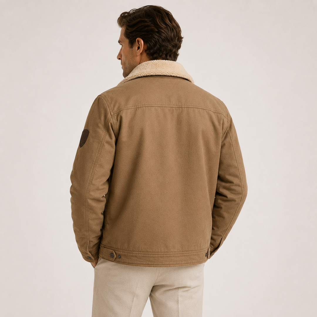 Fleece Utility Jacke Herren Gefüttert Warm Outdoor