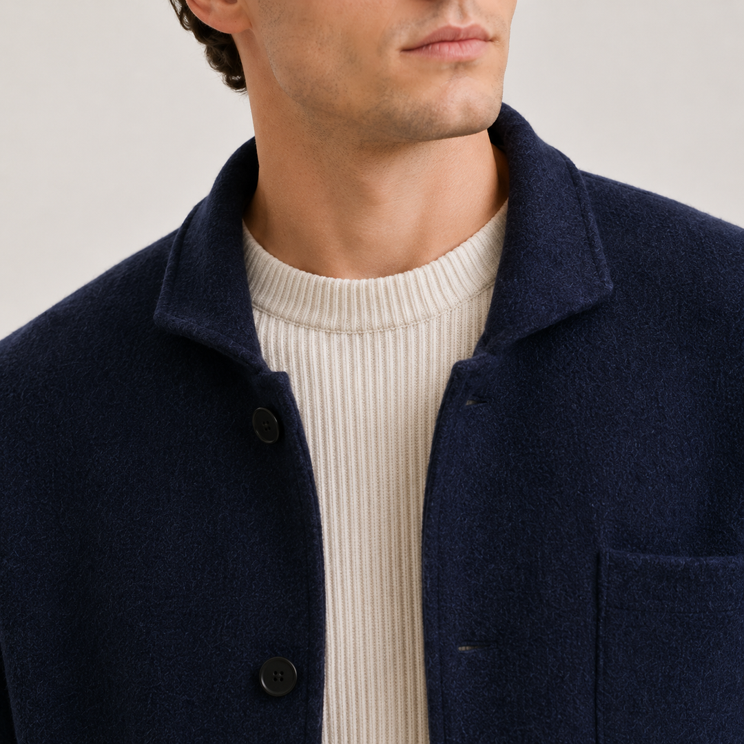 Premium Strick Cardigan Herren Strickjacke Casual Layer