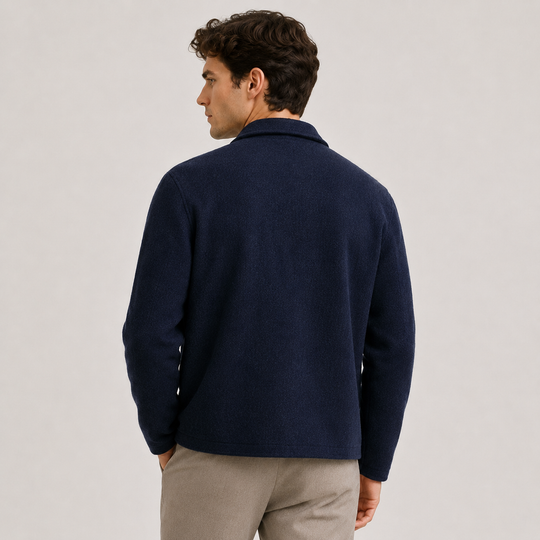 Premium Strick Cardigan Herren Strickjacke Casual Layer