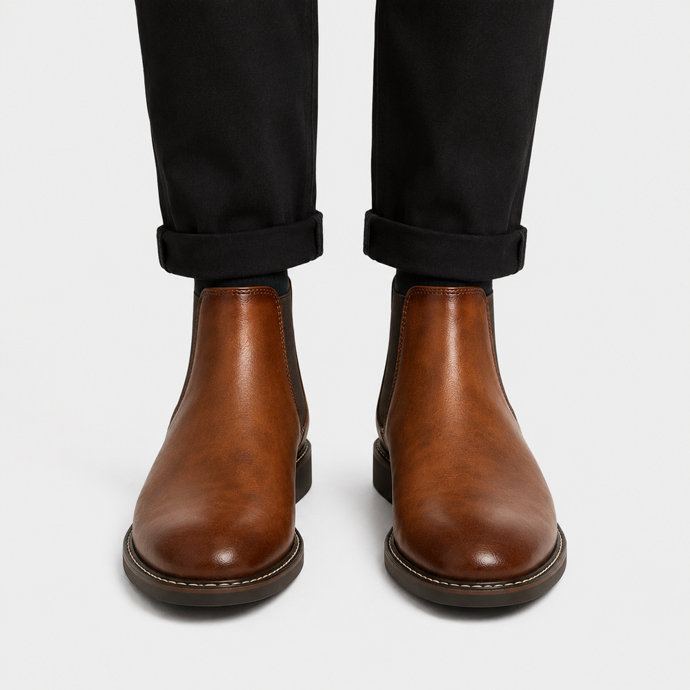 Old Money Chelsea Boots Herren Elegant Stiefeletten