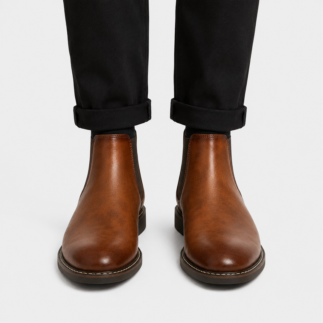 Old Money Chelsea Boots Herren Elegant Stiefeletten