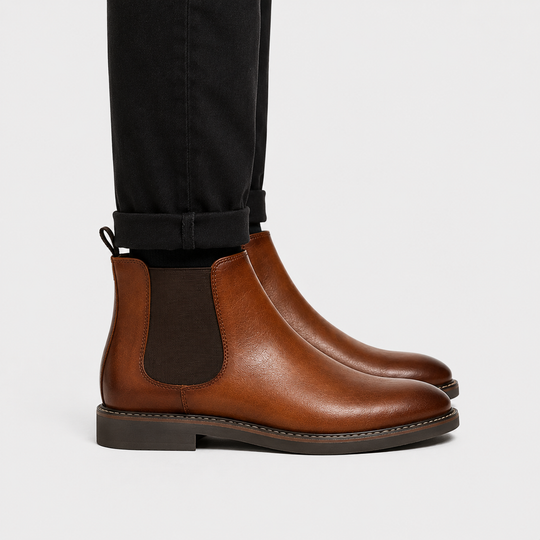 Old Money Chelsea Boots Herren Elegant Stiefeletten