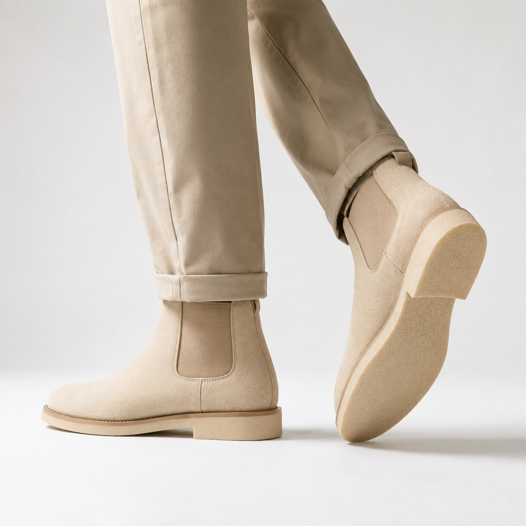 Chelsea Boots Herren Elegant Stiefeletten Business