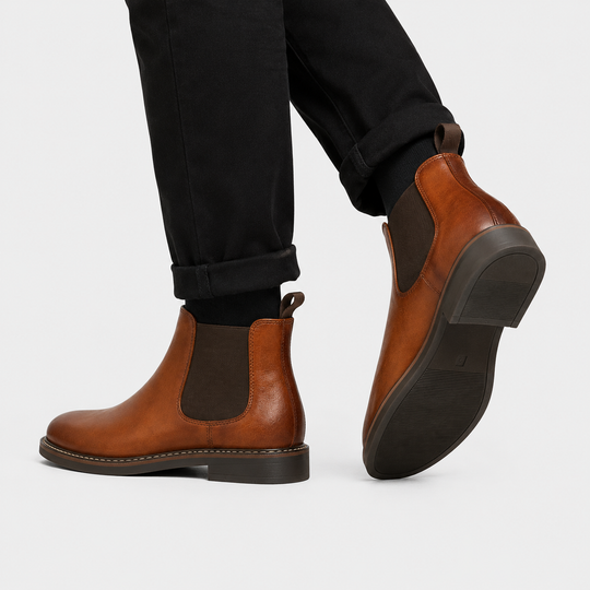 Old Money Chelsea Boots Herren Elegant Stiefeletten