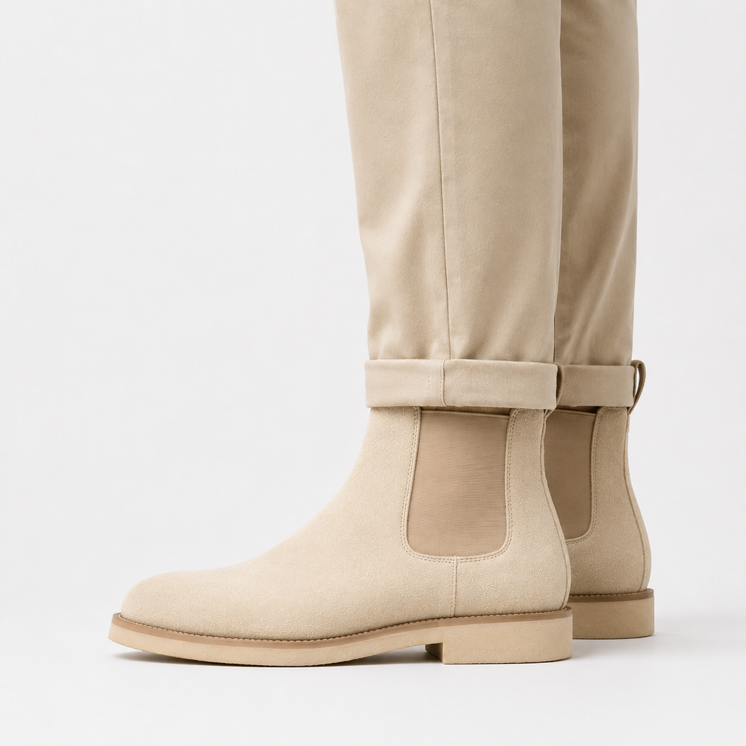 Chelsea Boots Herren Elegant Stiefeletten Business