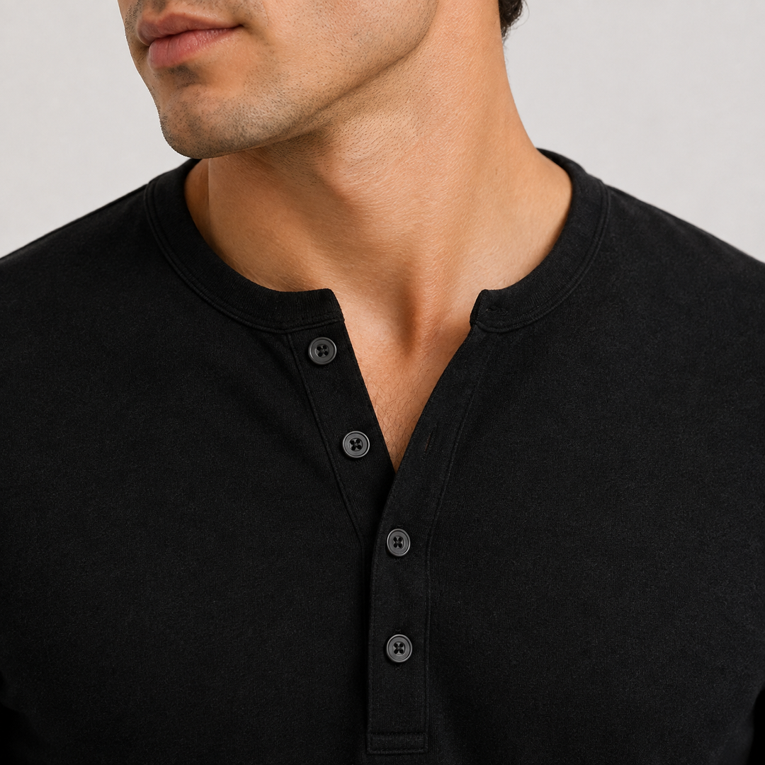 Leichter Baumwoll Pullover Herren Strick Alltag Basic