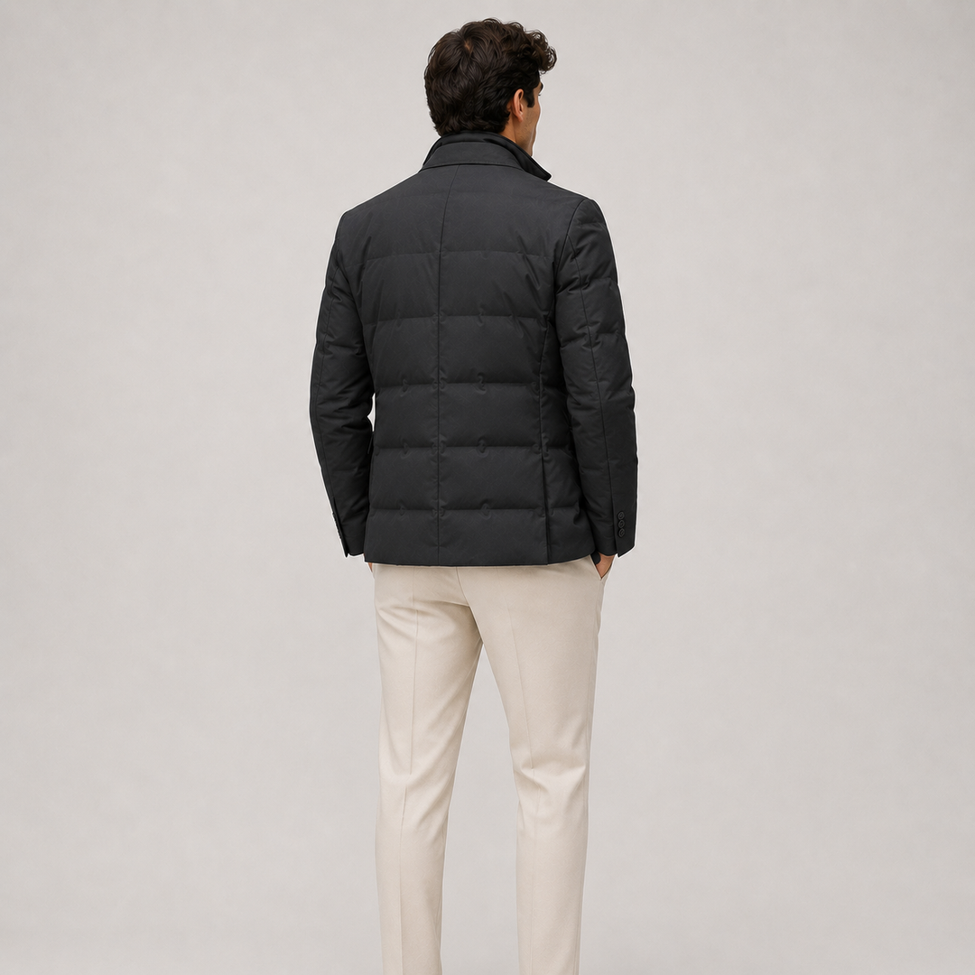 Puffer Blazer Jacke Herren Leicht Warm Steppjacke