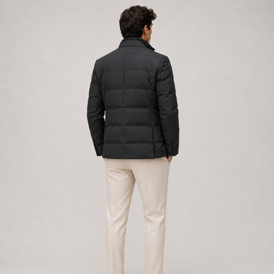 Puffer Blazer Jacke Herren Leicht Warm Steppjacke