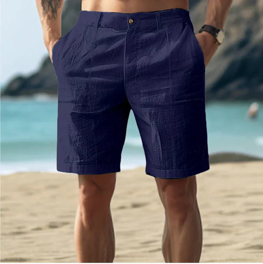 Herren Sommer-Shorts mit Knopfverschluss – Locker &amp; Leicht