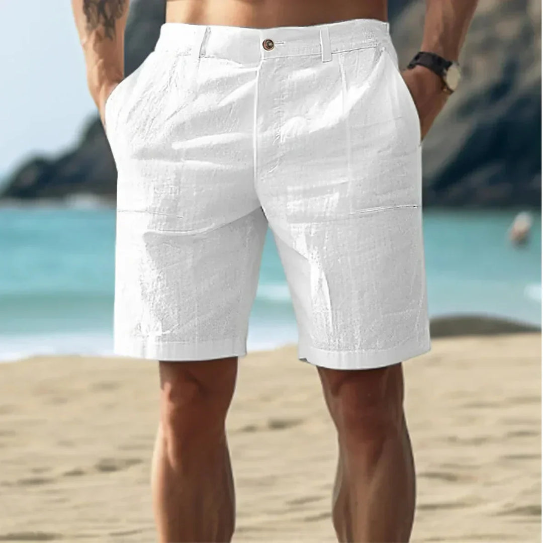 Herren Sommer-Shorts mit Knopfverschluss – Locker &amp; Leicht