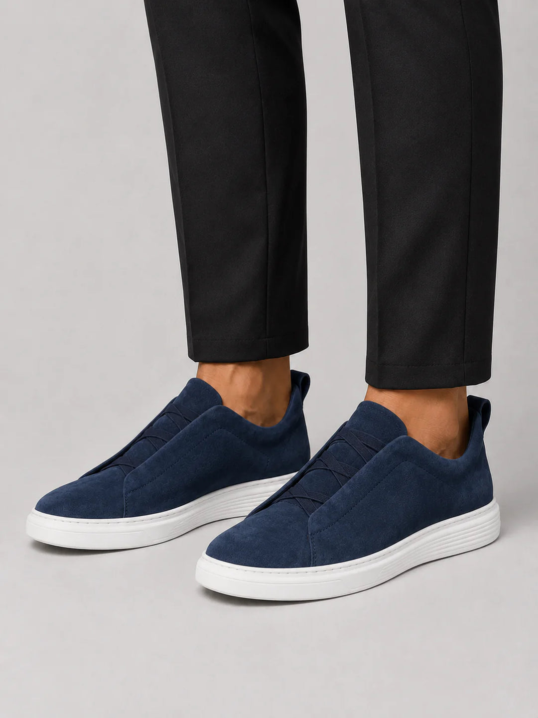 Herren Slip-on-Sneaker | Leichte Canvas-Loafer-Schuhe