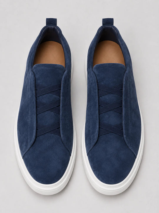 Herren Slip-on-Sneaker | Leichte Canvas-Loafer-Schuhe