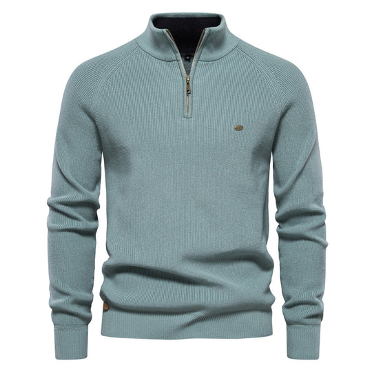 Luxus Herbst Pullover Herren Strick Warm Elegant