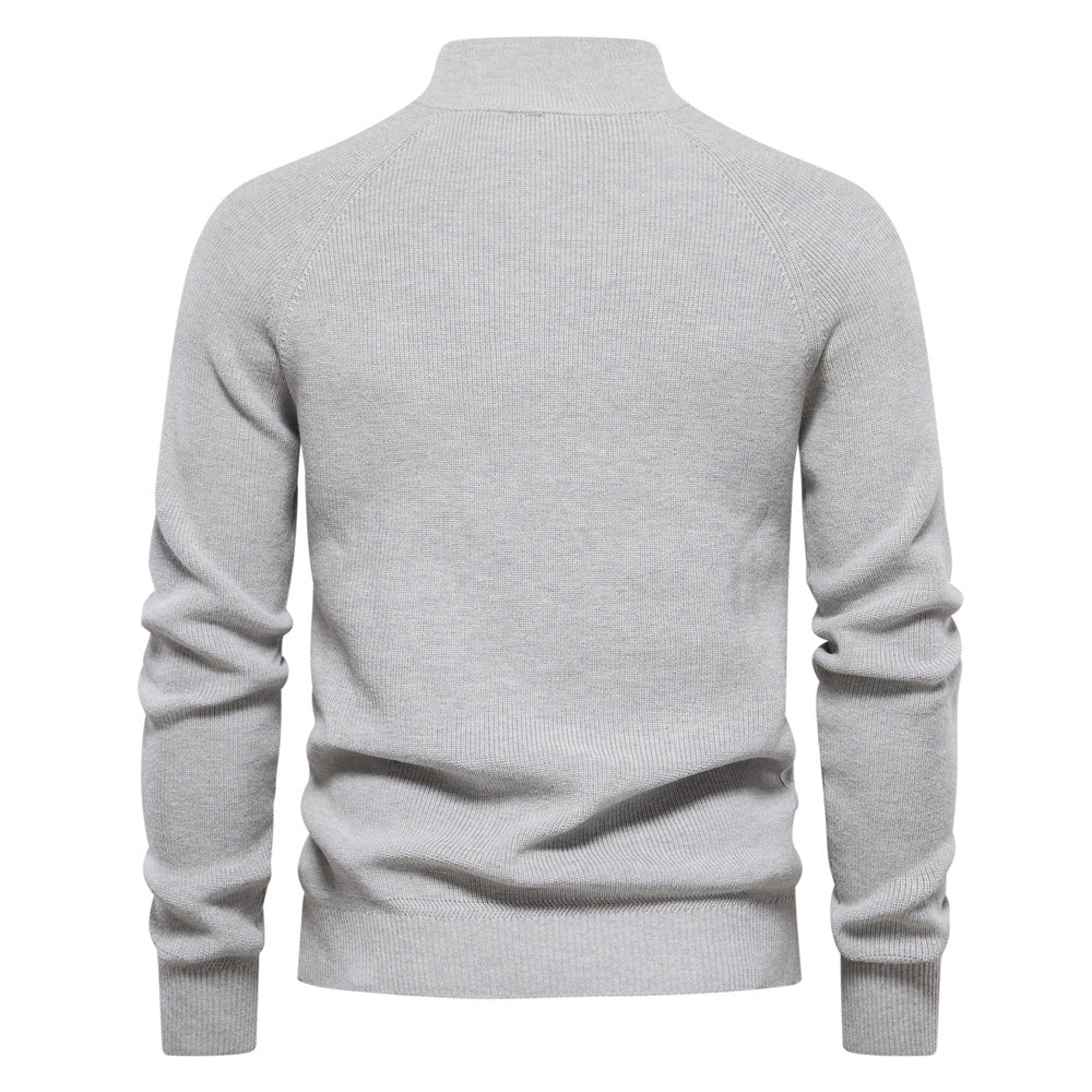 Luxus Herbst Pullover Herren Strick Warm Elegant