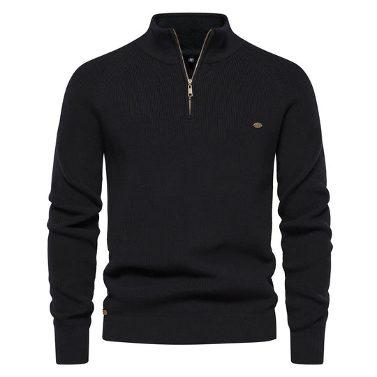 Luxus Herbst Pullover Herren Strick Warm Elegant