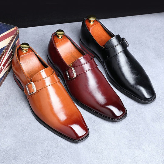 Leder Anzugschuhe Herren Klassisch Business Elegant