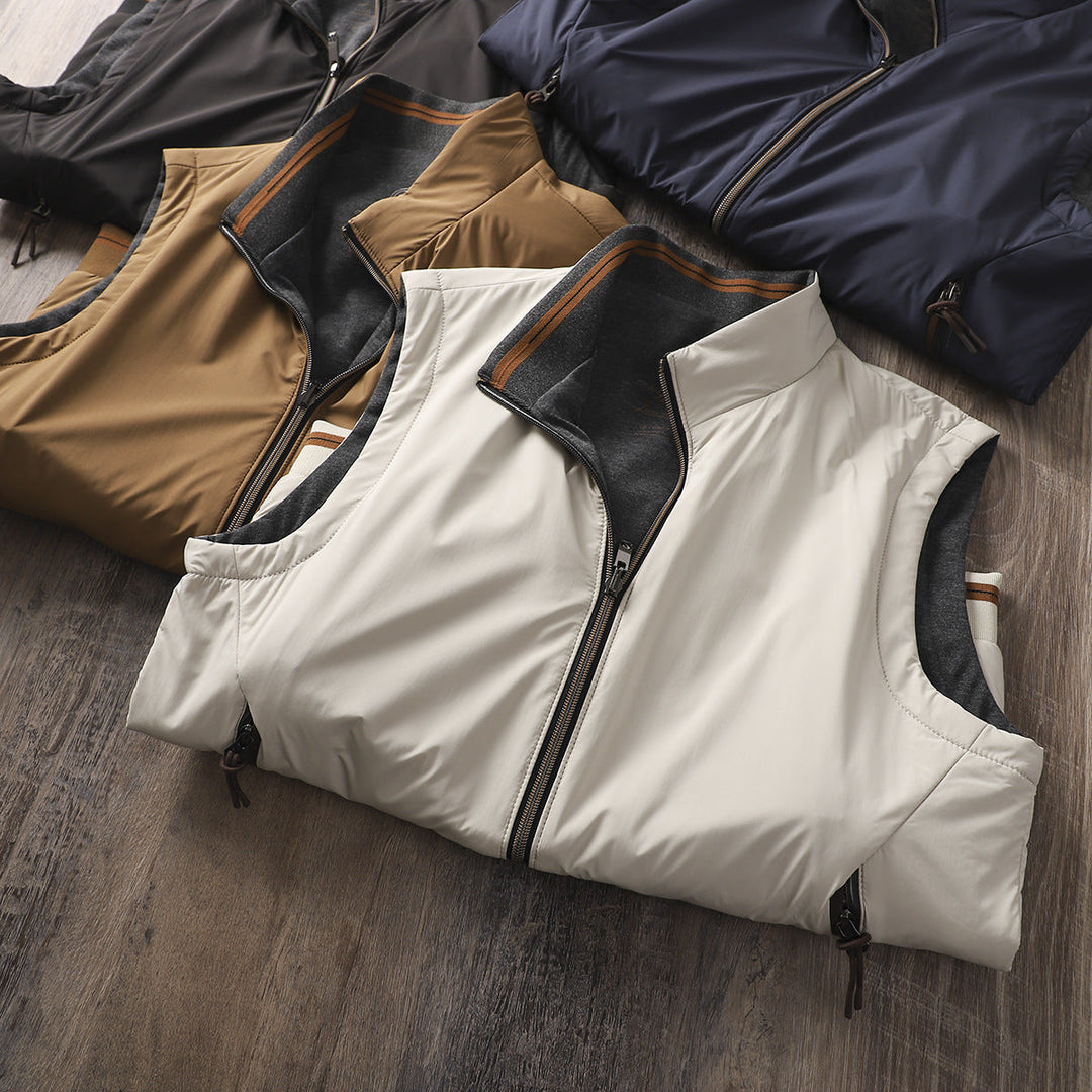 Leichte Funktionsweste Herren Wasserabweisend Taschen