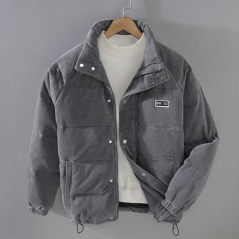 Cord Jacke Herren Thermo Gefüttert Warm Cordjacke