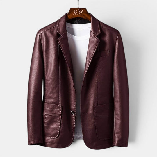 Herren Premium-Lederjacke – Jennoir