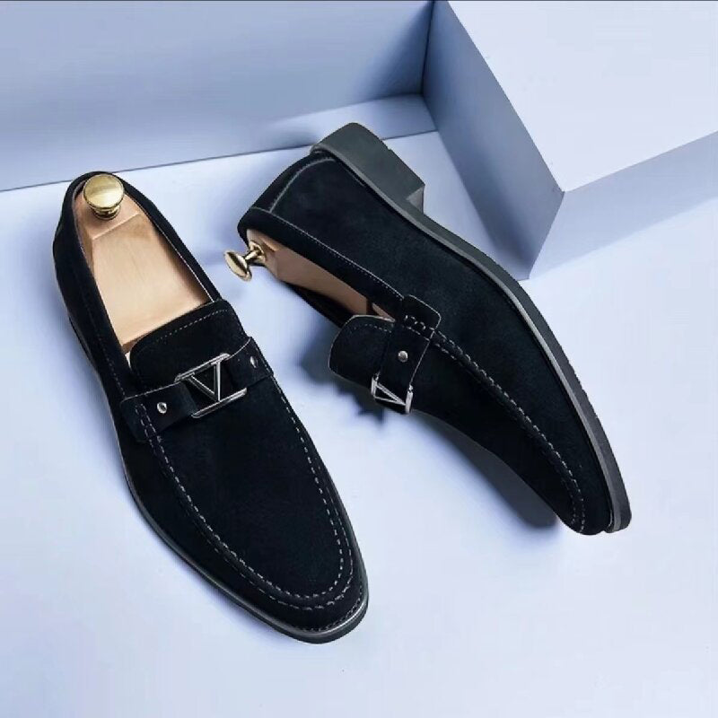 Elegante Urban Loafer Herren Slip-On Slipper Schuhe