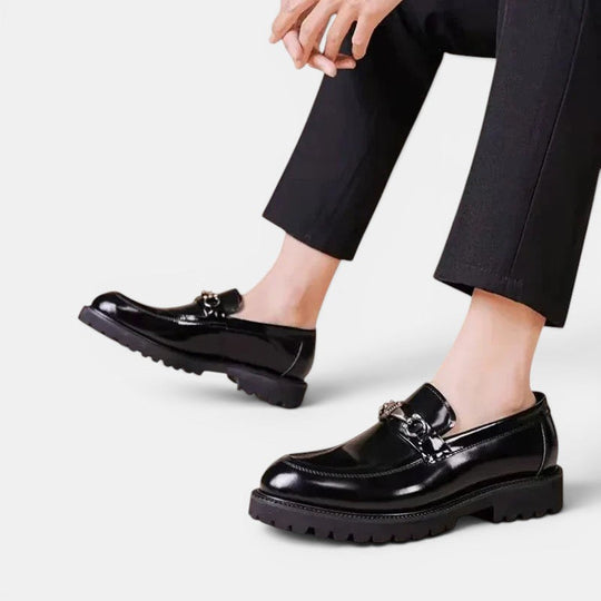 Herren Horsebit-Loafer mit Profilsohle – Jennoir