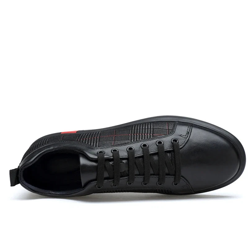 Echtleder Sneaker Herren Italienisch Casual Komfort