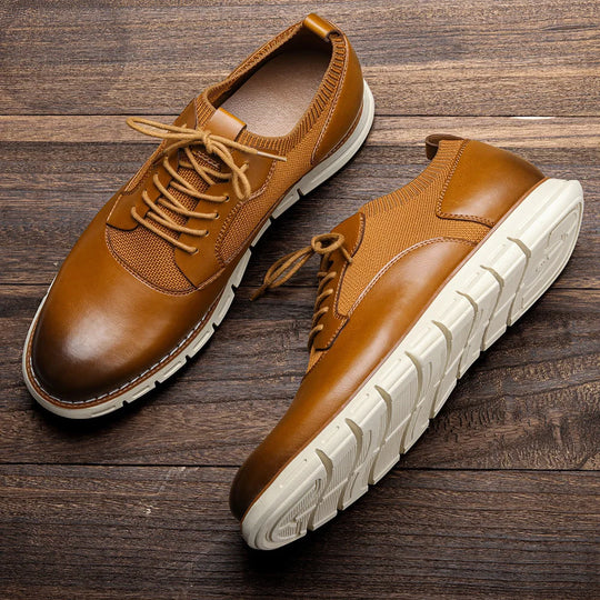 Strick Sneaker Herren Atmungsaktiv Fußbett Leicht