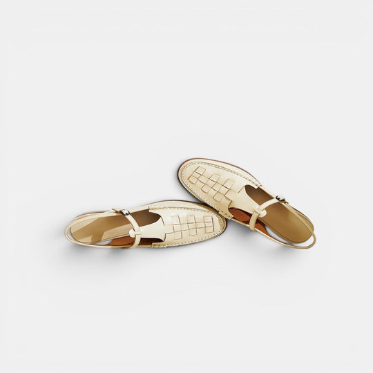 Sandalen Damen Kunstleder Elegant Sommer Bequem