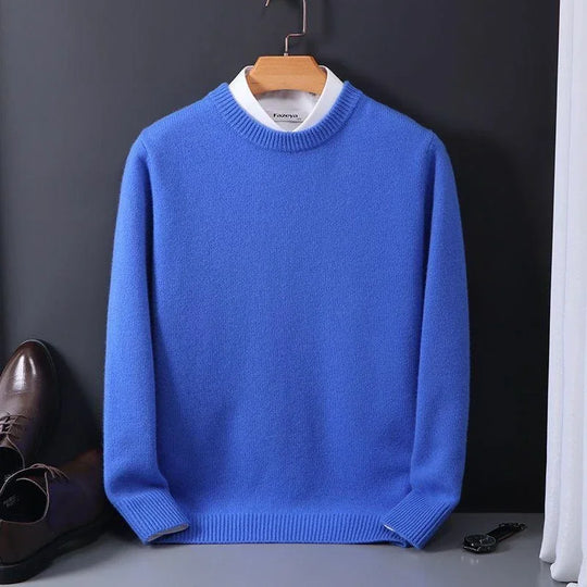 Reiner Kaschmir Pullover Herren Strickpullover Elegant
