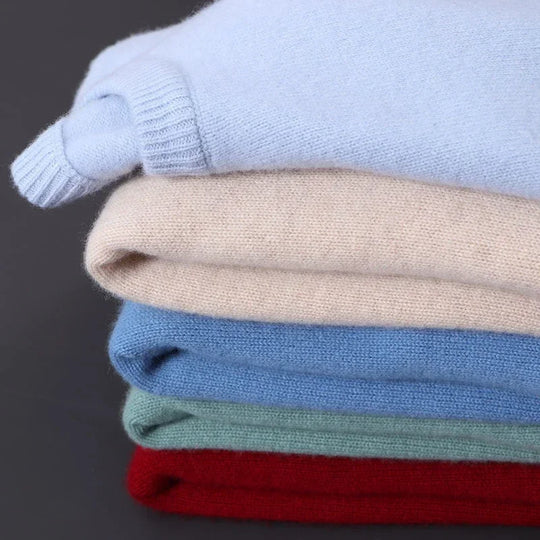 Reiner Kaschmir Pullover Herren Strickpullover Elegant