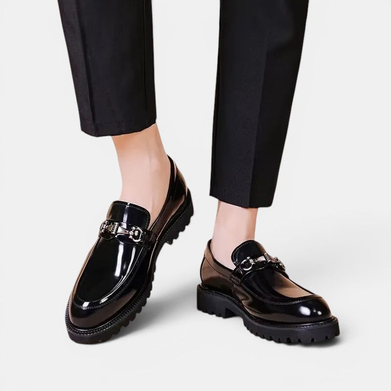 Herren Horsebit-Loafer mit Profilsohle – Jennoir