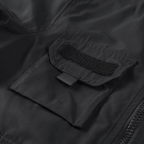 Multitaschen Jacke Herren Robust Hoher Kragen Outdoor