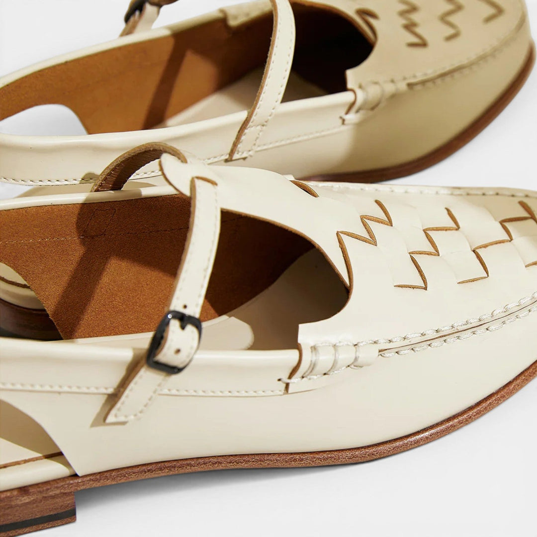 Sandalen Damen Kunstleder Elegant Sommer Bequem