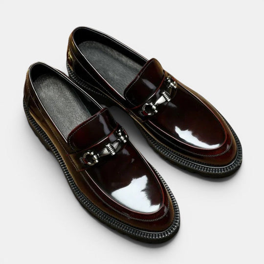 Herren Horsebit-Loafer mit Profilsohle – Jennoir
