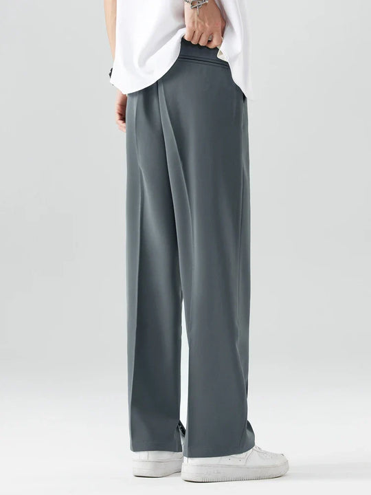 Klassische Casual Hose Herren Elegante Stoffhose Chino