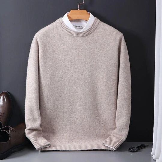 Reiner Kaschmir Pullover Herren Strickpullover Elegant