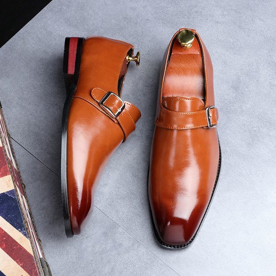 Leder Anzugschuhe Herren Klassisch Business Elegant
